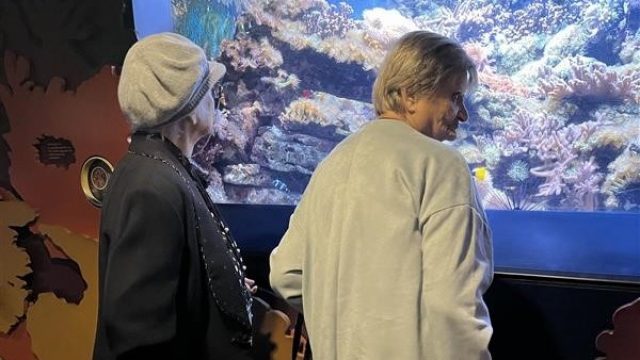 CenterLight Healthcare PACE participants took a fun trip to the aquarium.