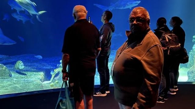 CenterLight Healthcare PACE participants took a fun trip to the aquarium.