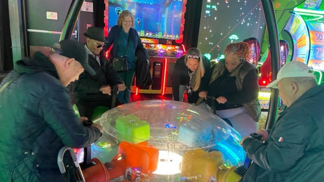 Fun, games, and friendship at Dave and Buster's.