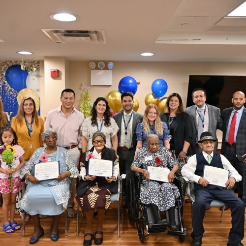 Our first-ever Centenarian Day Celebration, honoring 39 participants age 100 and older—with citations from Assemblymember Ron Kim and a Senate Proclamation from Senator John Liu declaring July 16th CenterLight Centenarian Day.